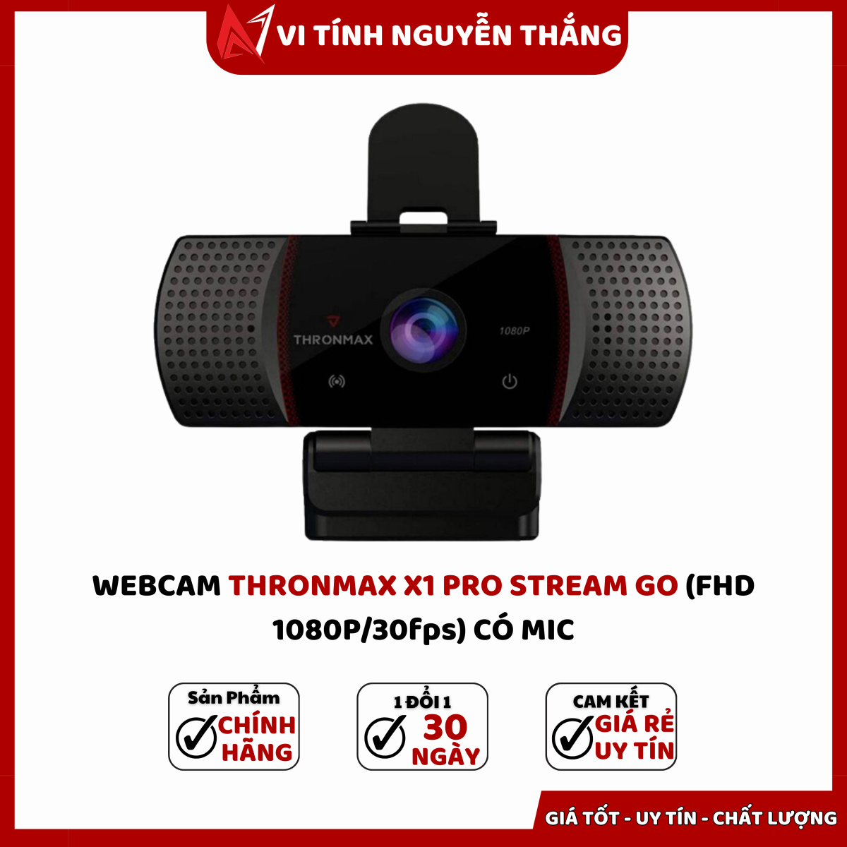 EBCAM THRONMAX X1 PRO STREAM GO (FHD 1080P/30fps) CÓ MIC