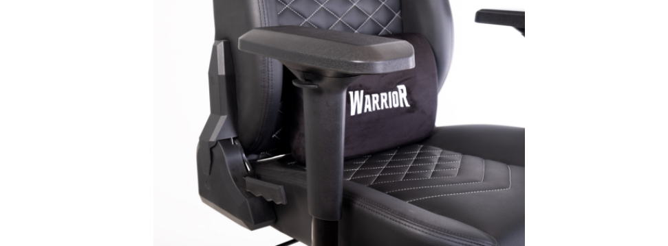 Ghế Gamer Warrior Samurai Series Black (WGC911) trang bị tay ghế 4D thông minh