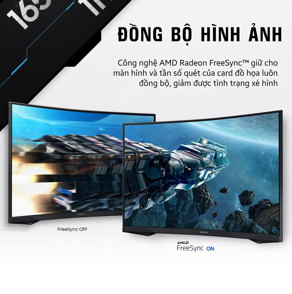 MÀN HÌNH CONG SAMSUNG LS27CG552EEXXV (27inch/ 2K/ VA/ 165Hz/ 1ms)