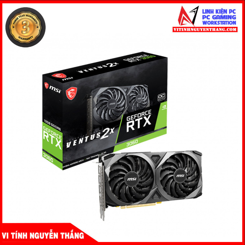 VGA MSI RTX3060 VENTUS