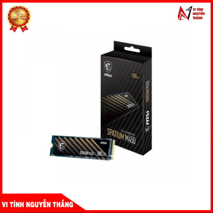 PCIe 4.0 NVMe M.2 MSI SPATIUM M450 500GB