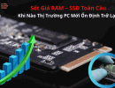 "Sốt Giá" RAM – SSD Toàn Cầu: Khi Nào Thị Trường PC Mới Ổn Định Trở Lại?