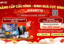 Mua Linh Kiện Chính Hãng GIGABYTE – Nhận Ngay Voucher Hấp Dẫn