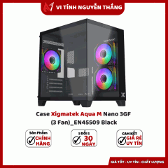 Case Xigmatek Aqua M Nano 3GF (3 Fan)_EN45509 Black