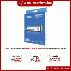 SSD Lexar Nm610 PRO 1Tb M.2 2280 Pcie Nvme (Gen 3X4)
