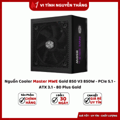 Nguồn Cooler Master MWE Gold 850 V3 850W - PCIe 5.1 - ATX 3.1 - 80 Plus Gold