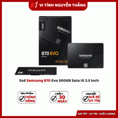   Ssd Samsung 870 Evo 500GB Sata III 2.5 Inch
