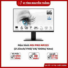Màn hình MSI PRO MP223 (21.5inch/ FHD/ VA/ 100Hz/ 4ms)