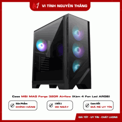Case MSI MAG Forge 320R Airflow (Kèm 4 Fan Led ARGB)