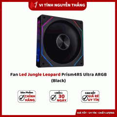 Fan Led Jungle Leopard Prism4RS Ultra ARGB (Black)