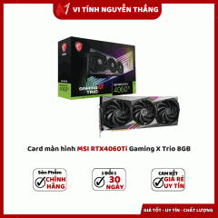 Card màn hình MSI RTX4060Ti Gaming X Trio 8GB