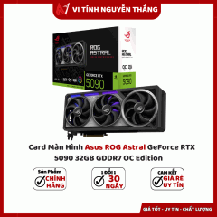 Card màn hình Asus ROG Astral GeForce RTX 5090 32GB GDDR7 OC Edition