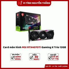 Card màn hình MSI RTX4070Ti  Gaming X Trio 12GB