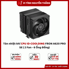 Tản nhiệt khí CPU ID-COOLDING FRON A620 PRO SE ( 2 Fan - 6 Ống Đồng)