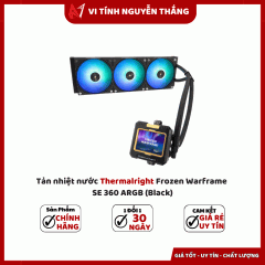 Tản nhiệt nước Thermalright Frozen Warframe SE 360 ARGB (Black)