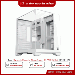 Case Xigmatek Ocean M Nano Arctic - M-ATX (White) (No Fan) (EN45417)