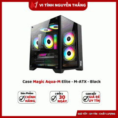 Case Magic Aqua-M Elite - M-ATX - Black