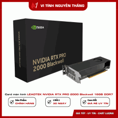 Card màn hình LEADTEK NVIDIA RTX PRO 2000 Blackwell 16GB DDR7