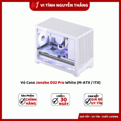 Vỏ Case Jonsbo D32 Pro White (M-ATX / ITX)