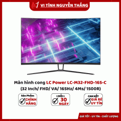 Màn hình cong LC Power LC-M32-FHD-165-C (32 Inch/ FHD/ VA/ 165Hz/ 4Ms/ 1500R)