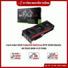 Card màn hìnhColorful GeForce RTX 5050 Battle AX DUO 8GB-V (2 FAN)