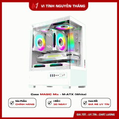 Case MAGIC Mix - M-ATX (White)