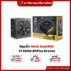Nguồn Jetek Swat650 V1 650W 80Plus Bronze
