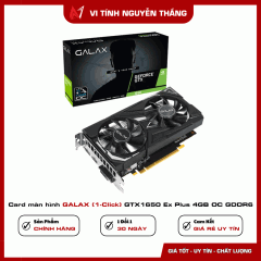 Card màn hình GALAX (1-Click) GTX1650 Ex Plus 4GB OC GDDR6