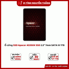 Ổ cứng SSD Apacer AS350X SSD 2.5" 7mm SATA III 1TB