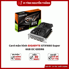  Card màn hình GIGABYTE GTX1660 Super 6GB OC GDDR6