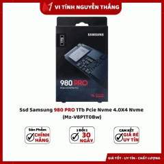  Ssd Samsung 980 PRO 1Tb Pcie Nvme 4.0X4 Nvme (Mz-V8P1T0Bw)