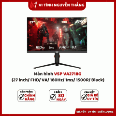 Màn hình VSP VA2718G (27 inch/ FHD/ VA/ 180Hz/ 1ms/ 1500R/ Black)