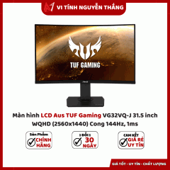 Màn hình LCD Aus TUF Gaming VG32VQ-J 31.5 inch WQHD (2560x1440) Cong 144Hz, 1ms