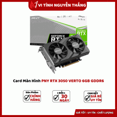 Card màn hình PNY RTX 3050 VERTO 6GB GDDR6