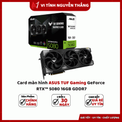 Card màn hình ASUS TUF Gaming GeForce  RTX™ 5080 16GB GDDR7