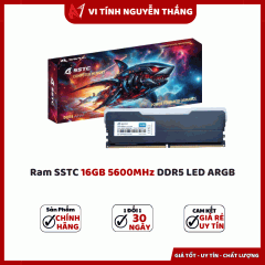Ram SSTC 16GB 5600MHz DDR5 LED ARGB