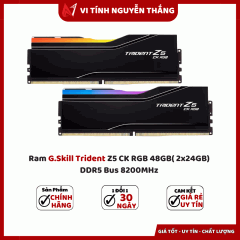 Ram G.Skill Trident Z5 CK RGB 48GB( 2x24GB) DDR5 Bus 8200MHz 