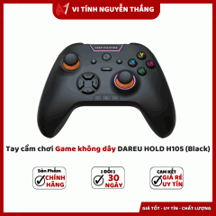 Tay cầm chơi Game không dây DAREU HOLD H105 (Black)