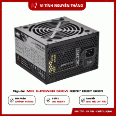 Nguồn MIK S-POWER 500W (OPP/ OCP/ SCP)