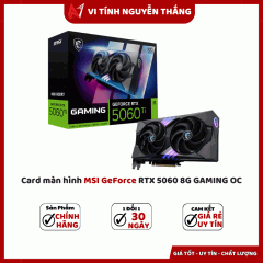 Card màn hình MSI GeForce RTX 5060 8G GAMING OC