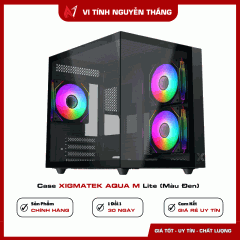 Case XIGMATEK AQUA M Lite (Màu Đen)