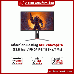 Màn hình Gaming AOC 24G2Sp/74 (23.8 Inch/ FHD/ IPS/ 165Hz/ 1Ms) 
