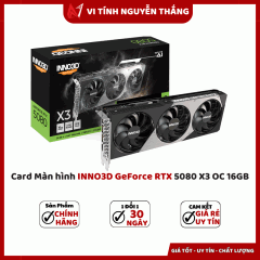 Card Màn hình INNO3D GeForce RTX 5080 X3 OC 16GB