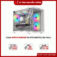 Case GIPCO MW039 M-ATX WHITE ( No Fan )