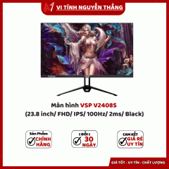 Màn hình VSP V2408S (23.8 inch/ FHD/ IPS/ 100Hz/ 2ms/ Black)