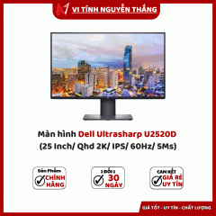 Màn hình Dell Ultrasharp U2520D (25 Inch/ Qhd 2K/ IPS/ 60Hz/ 5Ms)