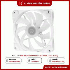 Fan Led VSP SE-1225M12S 12V RGB - Màu Trắng