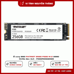 Ổ cứng SSD PATRIOT 256G P300 M.2 2280 NVMe Gen 3x4 - P300P256GM28