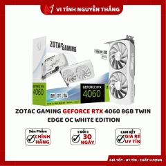 Card màn hình ZOTAC Gaming RTX4060 Twin Edge OC 8GB GDDR6 128Bit 