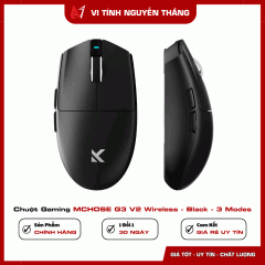 Chuột Gaming MCHOSE G3 V2 Wireless - Black - 3 Modes